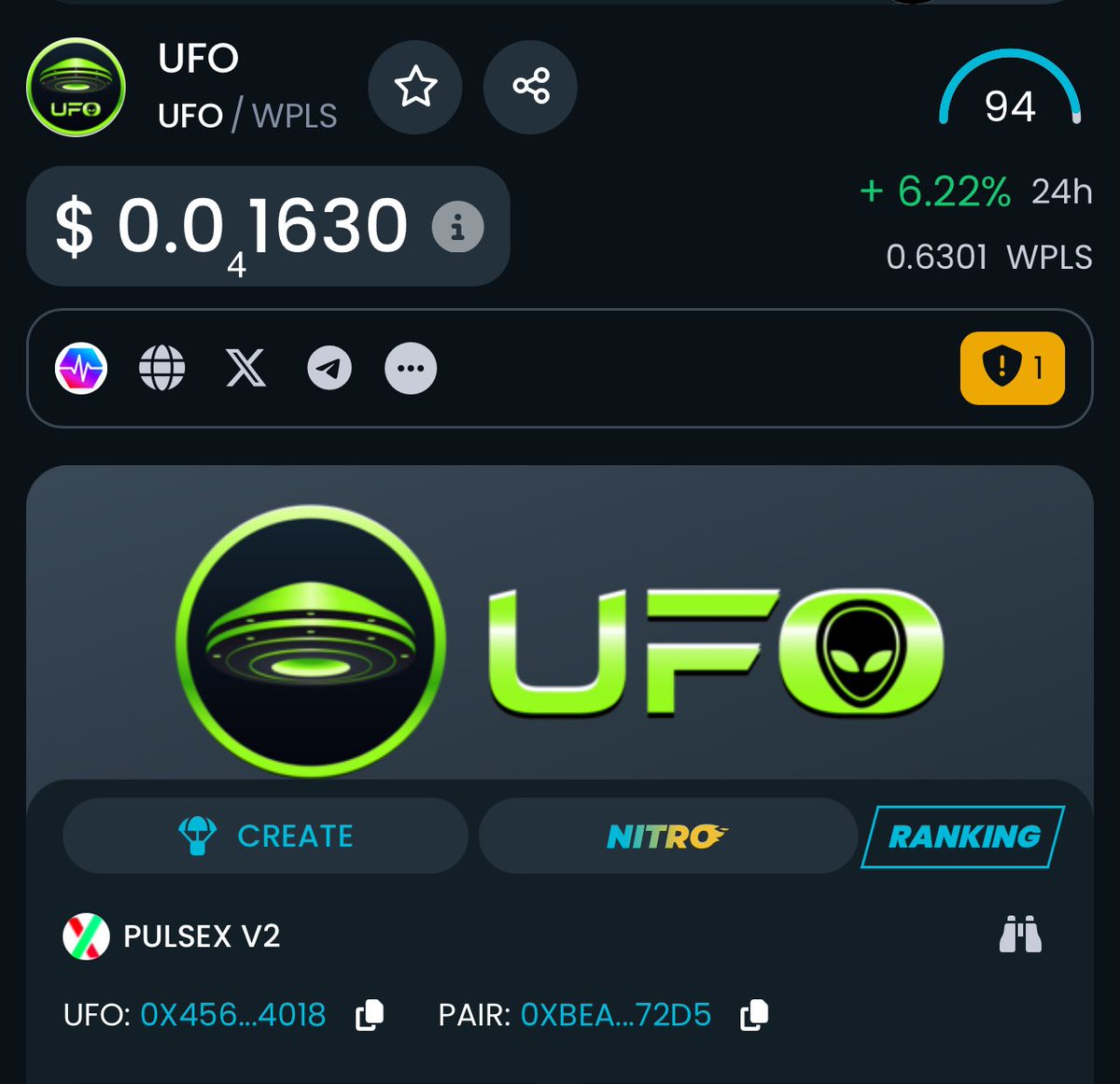 TheGray369's tweet image. Richard could activate the pTGC and UFO machines at any moment.
- If you believe in core tokens ( $PLS, $PLSX, $HEX, $INC), the machine activates.
- If you believe in p-copies/Atropa tokens ( $pDAI, $pWBTC, $Bear, $Atropa), the machine activates.
- If you believe in pumptires…