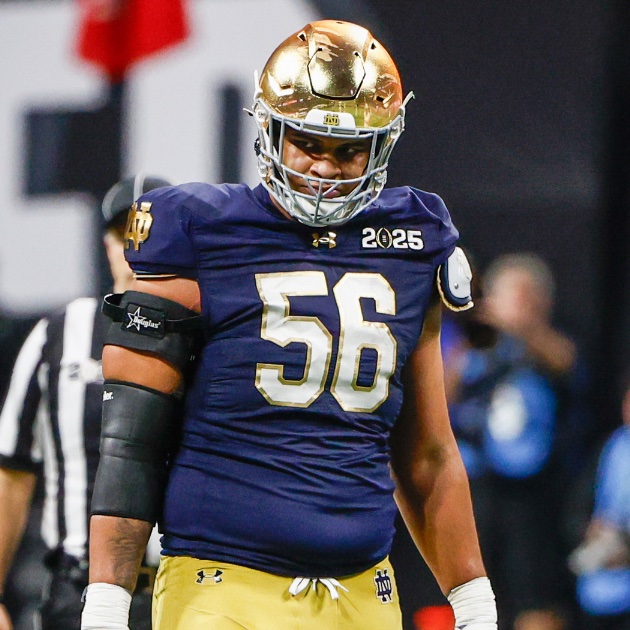 Major injury news at what should be the quietest time of the year for college football: Charles Jagusah may miss time after suffering a fractured left humerus in a UTV accident.

Jagusah has never started a regular-season game. on3.com/teams/notre-da…