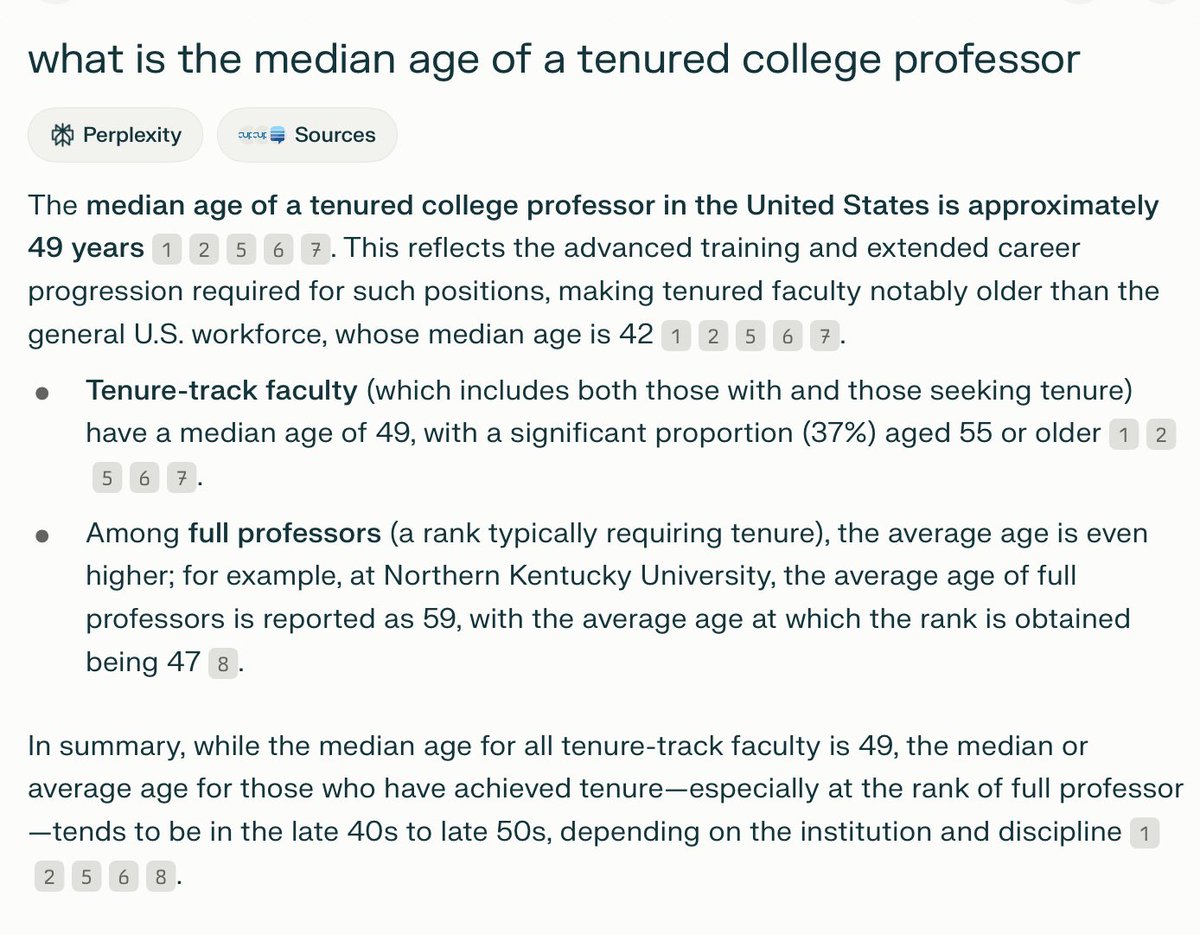 This is the main reason why universities are unreformable. They have become the bastions of near complete job secure gerontocracy. They have absolutely no strong incentives to change what they are doing.