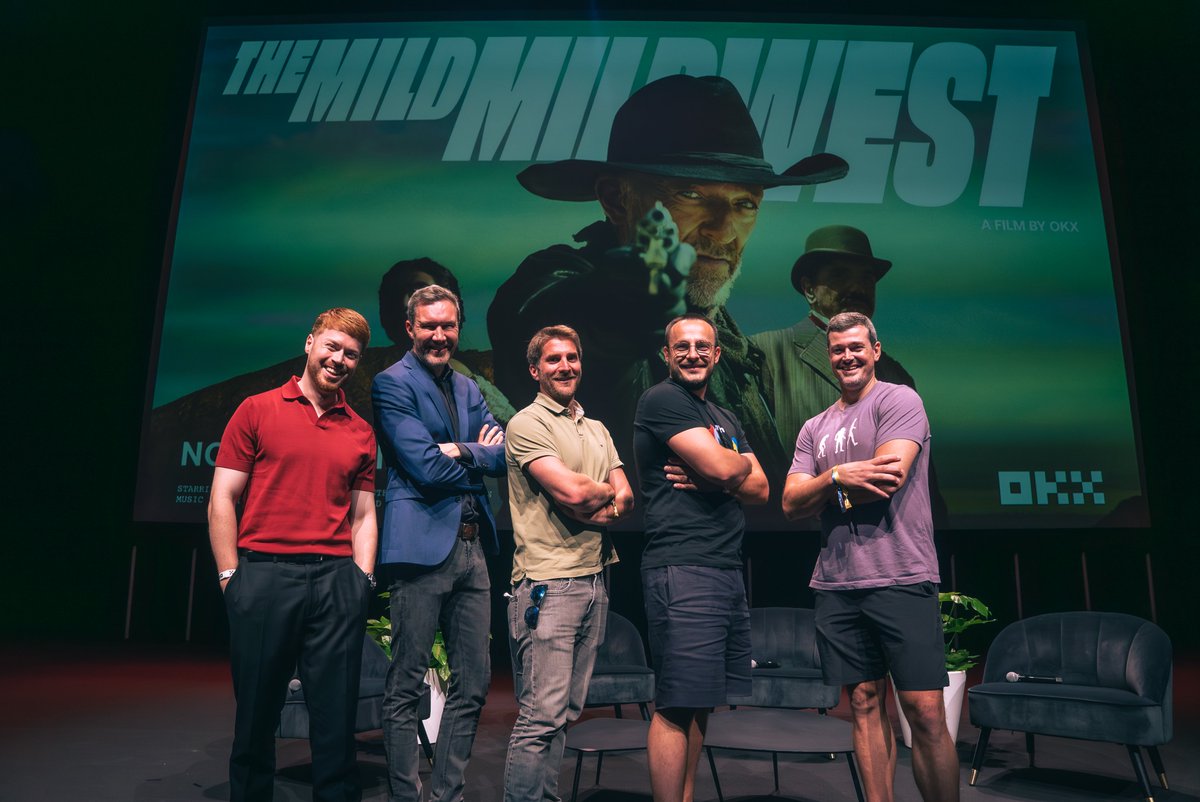 BalouOnX's tweet image. .@EthCC in Cannes was a great success for OKX !
I was honoured to help bring together an outstanding panel for our EU film premiere. A heartfelt thank you to:
- @deacix , Co-founder @1inch
- @P3b7_, CTO @Ledger
- @0xMarcB, CEO @0xPolygon
- @Royvankrimpen, Regional Manager…