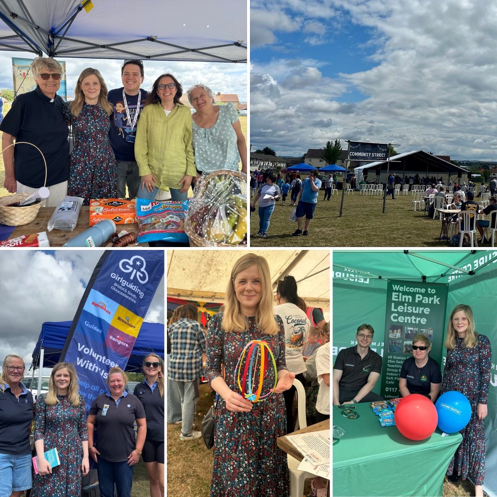 Claire Hazelgrove MP (@chazelgrovemp) on Twitter photo ☀️ The sun is out at the Filton Festival! A brilliant annual community event, as ever.
Pop down before 6pm today for great live music, stalls, food and free activities - including arts and crafts for all ages!
Big thanks to everyone who has put so much into making it happen. ☀️ The sun is out at the Filton Festival! A brilliant annual community event, as ever.
Pop down before 6pm today for great live music, stalls, food and free activities - including arts and crafts for all ages!
Big thanks to everyone who has put so much into making it happen.