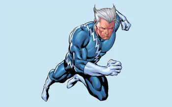 JasonRempala's tweet image. With the upcoming Marvel/DC stories, I wish they could have one where Maxwell Crandall met with a younger Max Eisenhardt.
Giving an explanation of why Magneto names his son, Quicksilver.