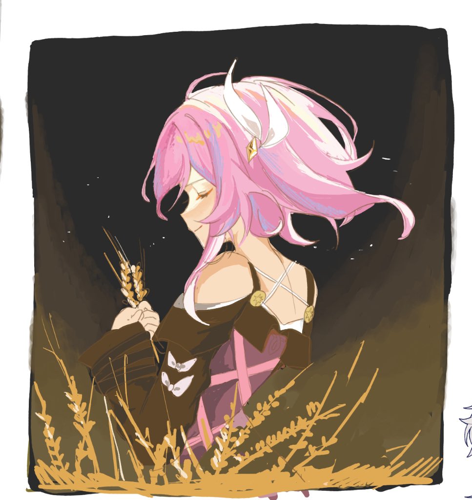 yayu_yyo430's tweet image. 絵チャ
 #ファイノン  #キュレネ  #HonkaiStarRail 
 #Phainon   #崩壊スターレイル