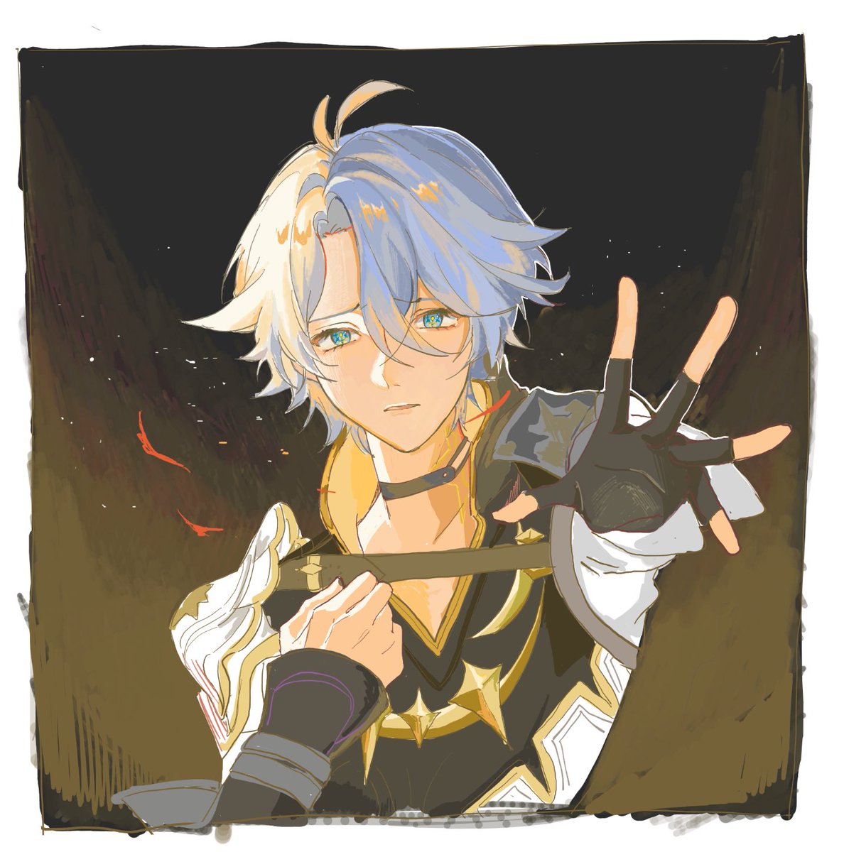 yayu_yyo430's tweet image. 絵チャ
 #ファイノン  #キュレネ  #HonkaiStarRail 
 #Phainon   #崩壊スターレイル