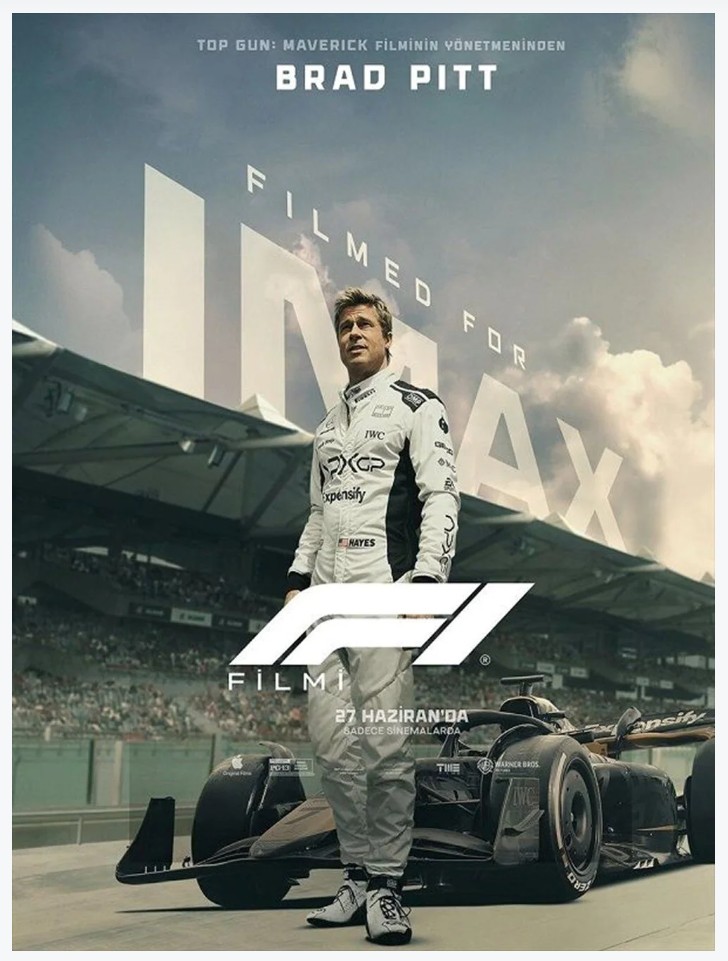 Haftanın filmleri: Vizyona giren yapımlar F1 filmi