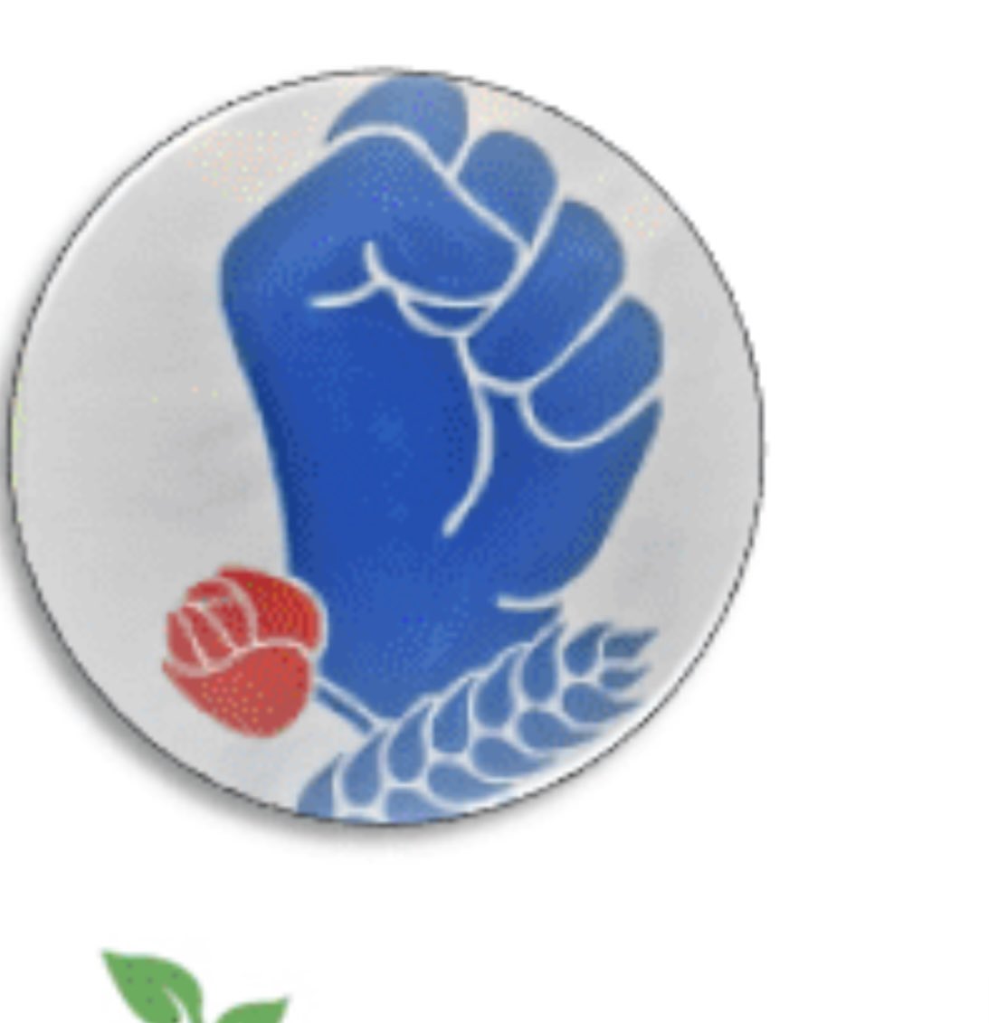CapeCodConley's tweet image. Can anyone help ID this logo? They love offshore wind. Hint: it’s Socialist imagery. I just want to engage in respectful dialogue with them. 😂 @CapeCodCitizens @bostonbroadside @HowieCarrShow