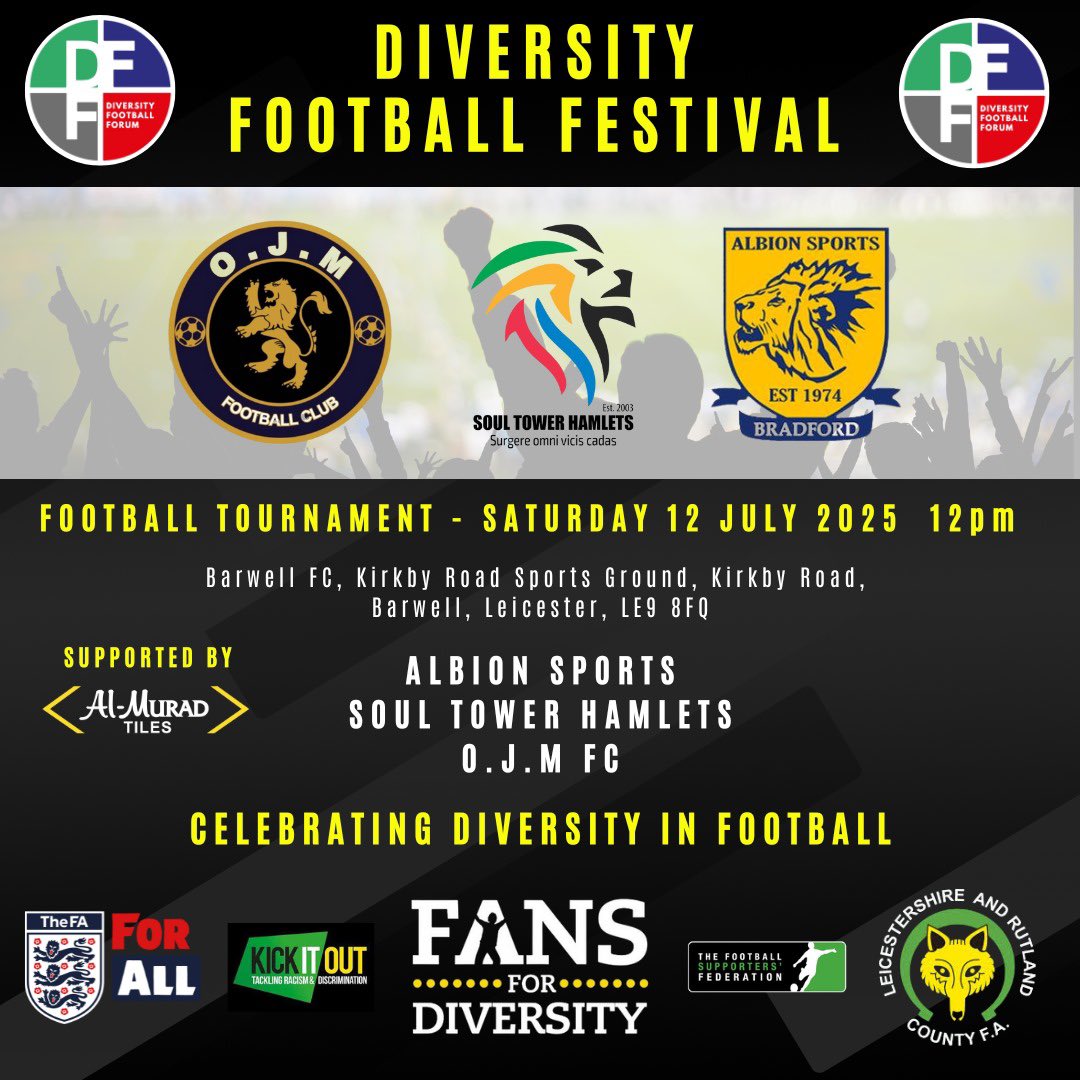 Diversity Football Forum DFF (BA) tweet media