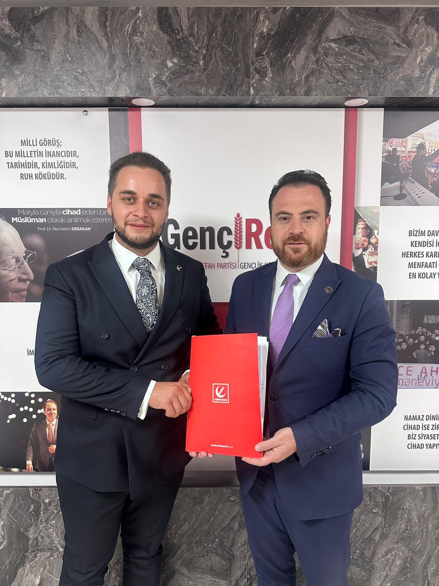 Genel Merkez Gençlik Kolları Başkanımız Melih Güner’in tensipleriyle Genel Merkez Gençlik Kolları Başkan Danışmanı olarak atanmış bulunmaktayım. “Önce Ahlak ve Maneviyat” şiarıyla Rabbim hayırlı hizmetler yapmayı nasip etsin.