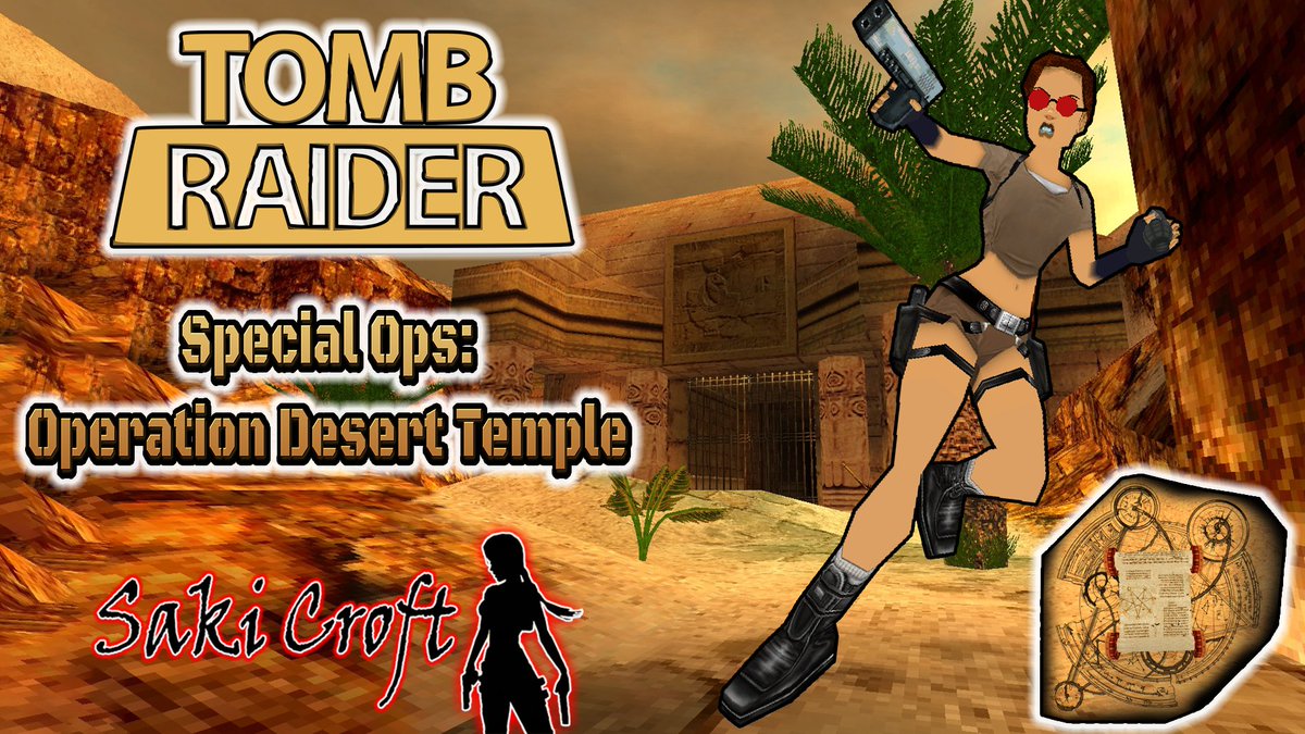 Video link: youtu.be/slrKSF_QpCY?si…
TRLE Special Ops - Operation Desert Temple Full Walkthrough by: Saki Croft, level: <a href="/ShadowyJaw/">ShadowyJaw / Shadoofus</a> ! 
Enjoy! 💕 
#trle #tombraider #laracroft #walkthrough #tombraidercustomlevel #sakicroft #TombRaiderRemastered #customlevel #laracroft #trcreator