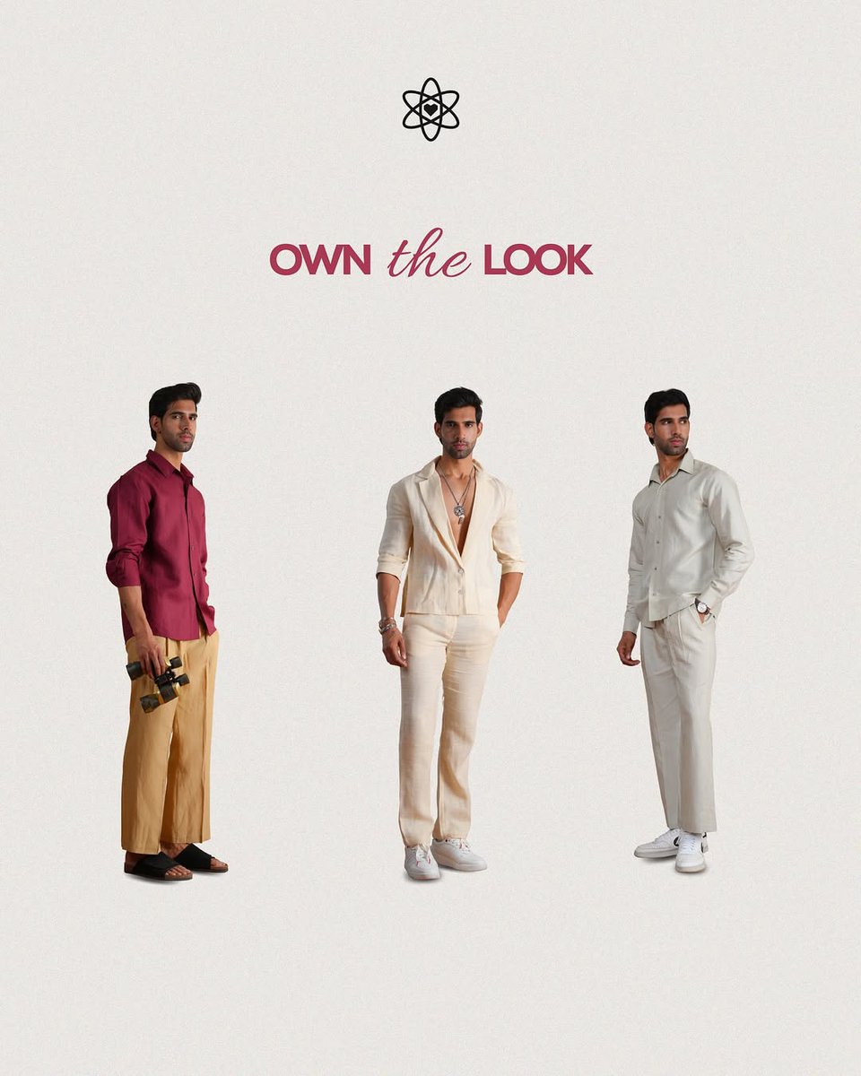 atomicheartsin's tweet photo. Outfits that match your ambition, ease, and edge. You already have the attitude, now own the look. 🍂❤️‍🔥
Because real style starts with how you carry yourself.
Explore https://t.co/VEHjGazg1M and shop from our collection 💌

#style #lookgood #outfitgoals #menswear #dailyfit https://t.co/oo6sl9LIgU