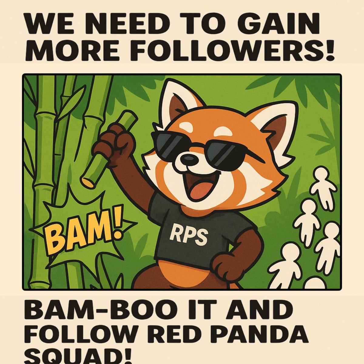 RedPandaSaviors's tweet image. We’re chopping bamboo, building lore, and dropping alpha…

But we still need YOU.

😼💥 Join the Red Panda Squad now — or stay NGMI.