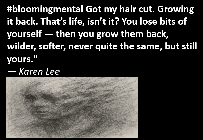 Karen Lee. (@bloomingmental) on Twitter photo 