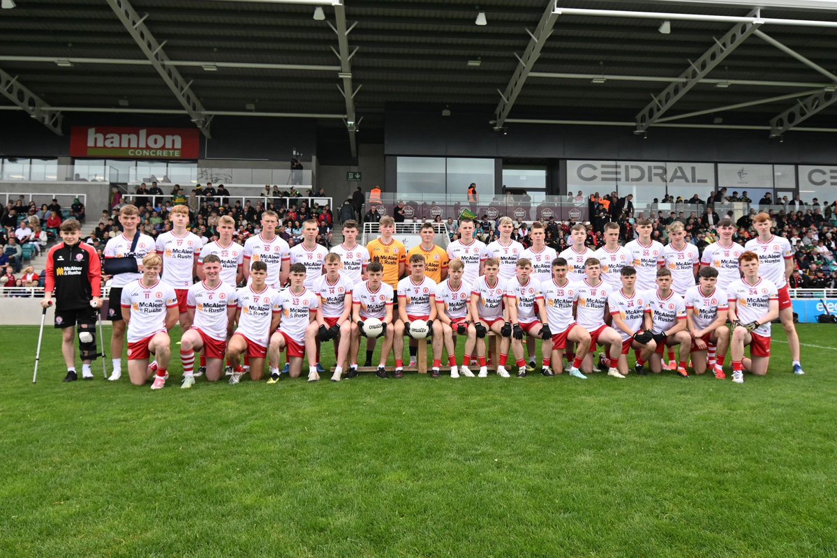 OrfhlaithBegley's tweet image. Tyrone Minors are All Ireland Champions 👏
Fantastic victory over the Kingdom 🙌
Tír Eoghain abú 🏐🔴
