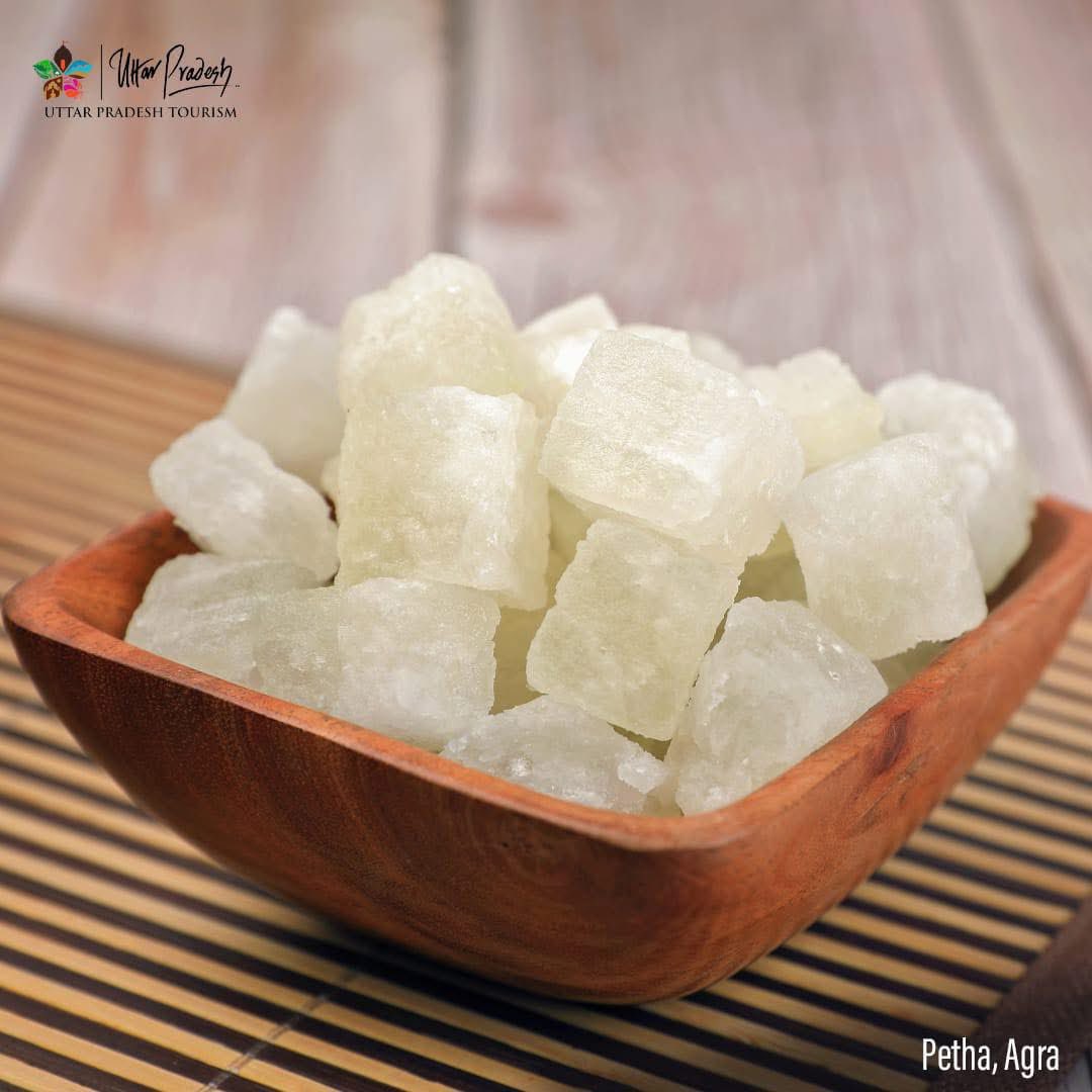 uptourismgov's tweet photo. The Sweet #WhiteUP — A Bite of Tradition
Delicate and soft—Agra’s petha is a sweet story carved in sugar and patience. White, in this form, becomes an edible heritage. A flavour that invites you to slow down and savour timeless sweetness.
#WhiteUP #Shade8
@narendramodi @myogiadityanath
@gssjodhpur @jaiveersingh099 @UPGovt @incredibleindia @MinOfCultureGoI @tourismgoi @MEAIndia @ChiefSecy_UP @MukeshMeshram