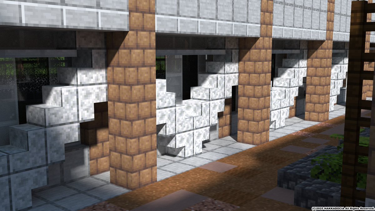 hakkahakka0518's tweet image. 我建物ノ耐震補強大好キ侍
今日モマイクラデ補強ヲ付ケ足ス
#Minecraft #舞神県