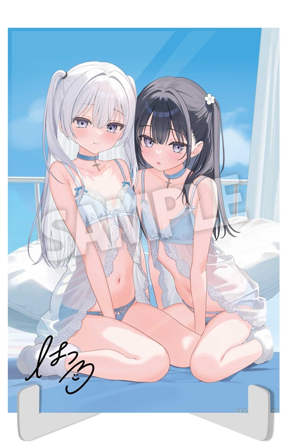 【お知らせ】
メロンブックス様よりC106カタログ&amp;リストバンド型参加証発売記念グッズイラストを描かせていただきました！
【直筆サイン入り複製原画】や【B2Wスエードタペストリー】など、たくさんグッズを用意して頂きました！よろしくお願いいたします！♡

■はつ乃グッズ
melonbooks.co.jp/search/search.…