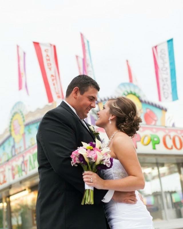 Happy Anniversary to my beautiful wife! #outkickedmycoverage
