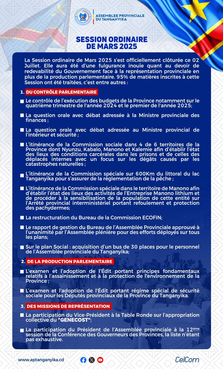 Assemblée Provinciale du Tanganyika tweet media