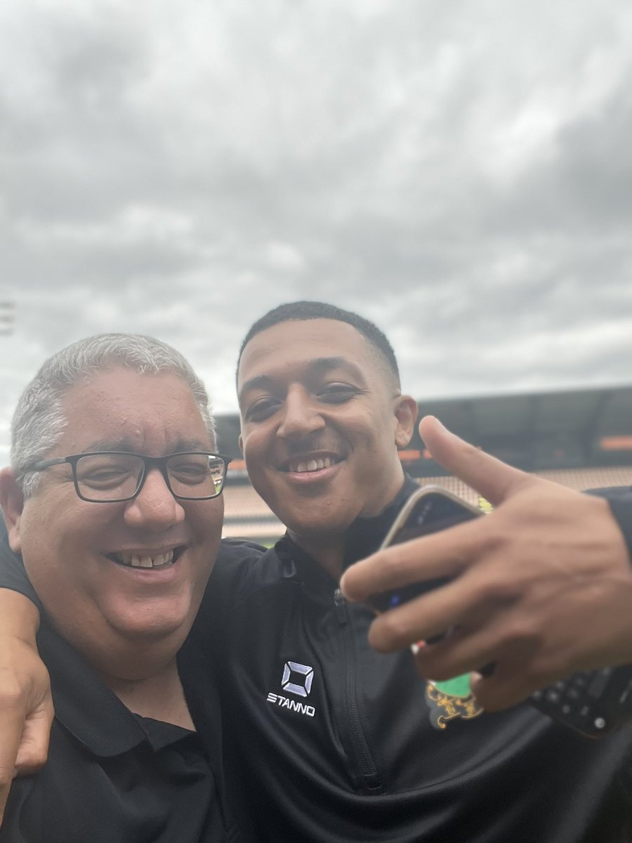 Ian Abrahams (Moose) (@broadcastmoose) on Twitter photo Great catching up with <a href="/myleskenlock/">Myles Kenlock</a> at <a href="/BarnetFC/">(C) Barnet FC ๐</a> Community Fun Day, good luck this season my friend Great catching up with <a href="/myleskenlock/">Myles Kenlock</a> at <a href="/BarnetFC/">(C) Barnet FC ๐</a> Community Fun Day, good luck this season my friend