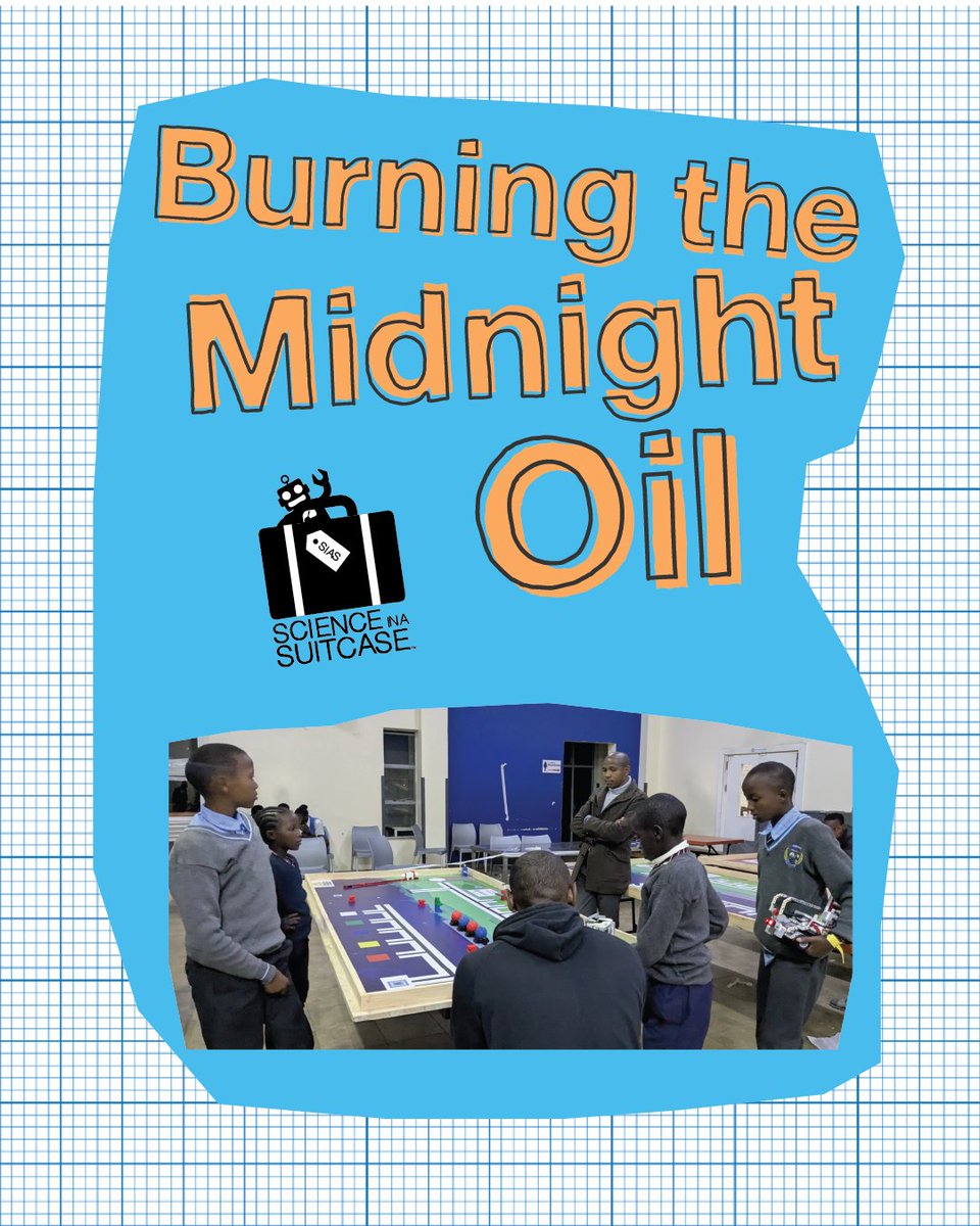 sciencesuitcase's tweet photo. The competition ended, but our teams kept going! 🔧 Predicting changes for Day 2, 🧠 adjusting code, and 🤝 recalibrating until 8:30 PM. Proud of our students! #BurningTheMidnightOil #WRO2025 #RobotHearts #ScienceInASuitcase #STEMeducation #GirlsInSTEM #NanyukiToNairobi https://t.co/oNuMhAqSkd