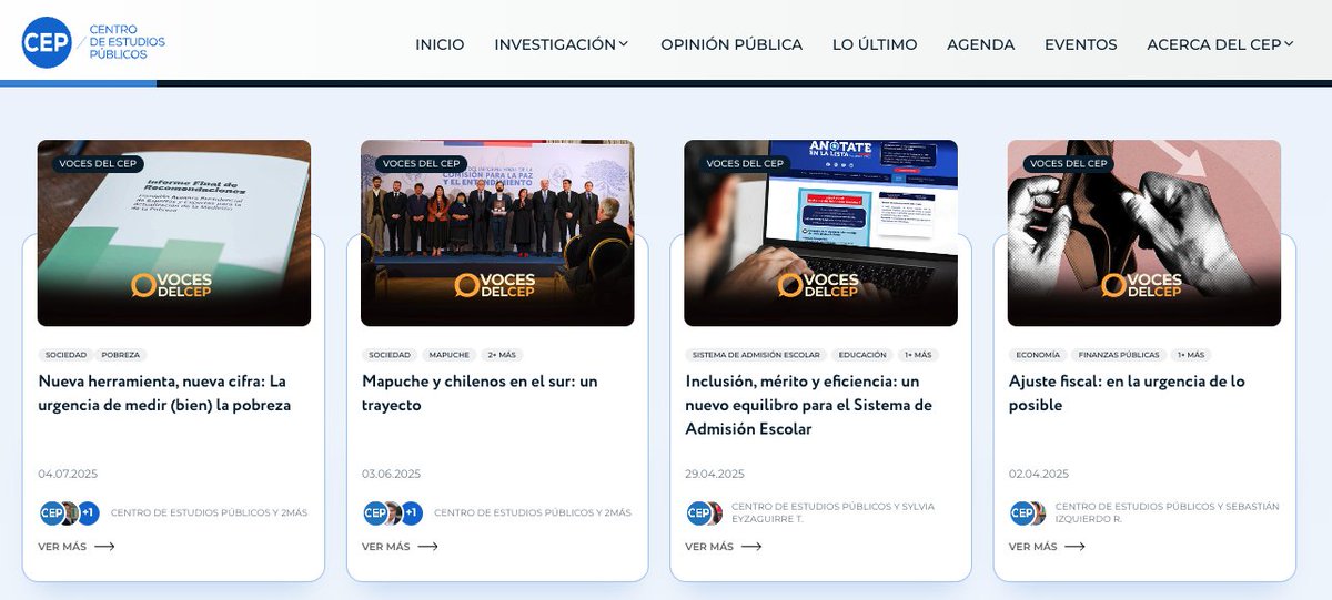 💬 En el boletín #VocesdelCEP nuestros investigadores analizan temas de actualidad y relevancia nacional, para ofrecerte una mirada crítica y fundamentada de estos.

👀 ¡Lee más aquí! &gt; ow.ly/gbHG50Vl3FX

¿Quieres recibirlos en tu 📩? ¡Suscríbete! &gt; ow.ly/QEXx50Vl3FW
