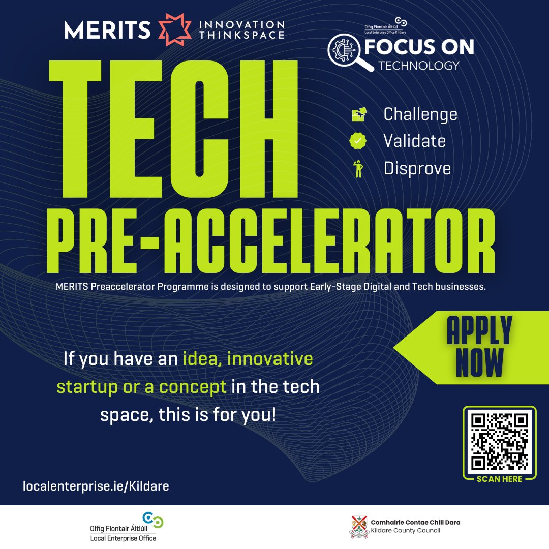 Early-Stage Tech Companies, with new and innovative ideas and an ambition to export and validate your market are invited to apply to our Autumn 2025 Preaccelerator programme! 📈📈📈

Register now at loom.ly/wxkkazM
