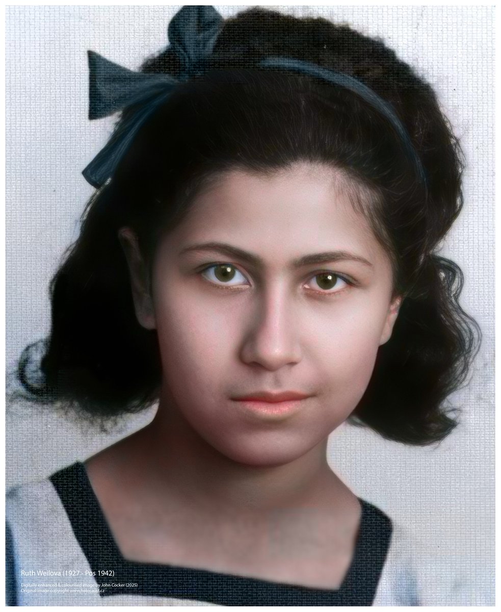 On this day in 1927, a Czech Jewish woman was born. On the 24 Apr 1942 she was deported to the Theresienstadt Ghetto and on the 28 Apr 1942 to the Zamošč Ghetto which was liquidated in Nov 1942. She perished in the Shoah. Her name was Ruth Loewyova