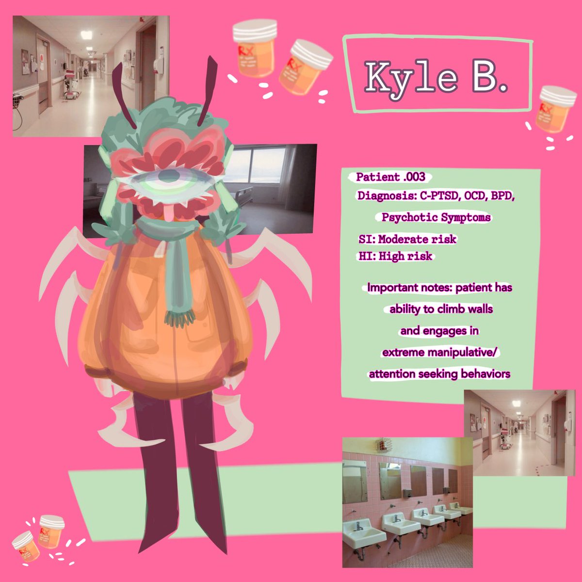 besosfromkyle's tweet image. Am I cooking ? So what I’m thinking is making this interactive, the new patient being you! Your roommate is Kyle, you’re going through a tough time, you end up in this purgatory psych hospital brought by supernatural forces. #southpark