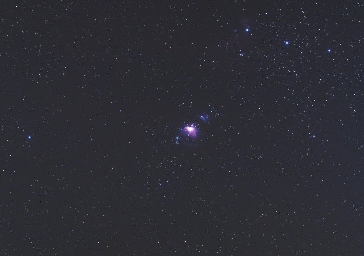 astropics's tweet image. Orion setting behind Mount Fuji