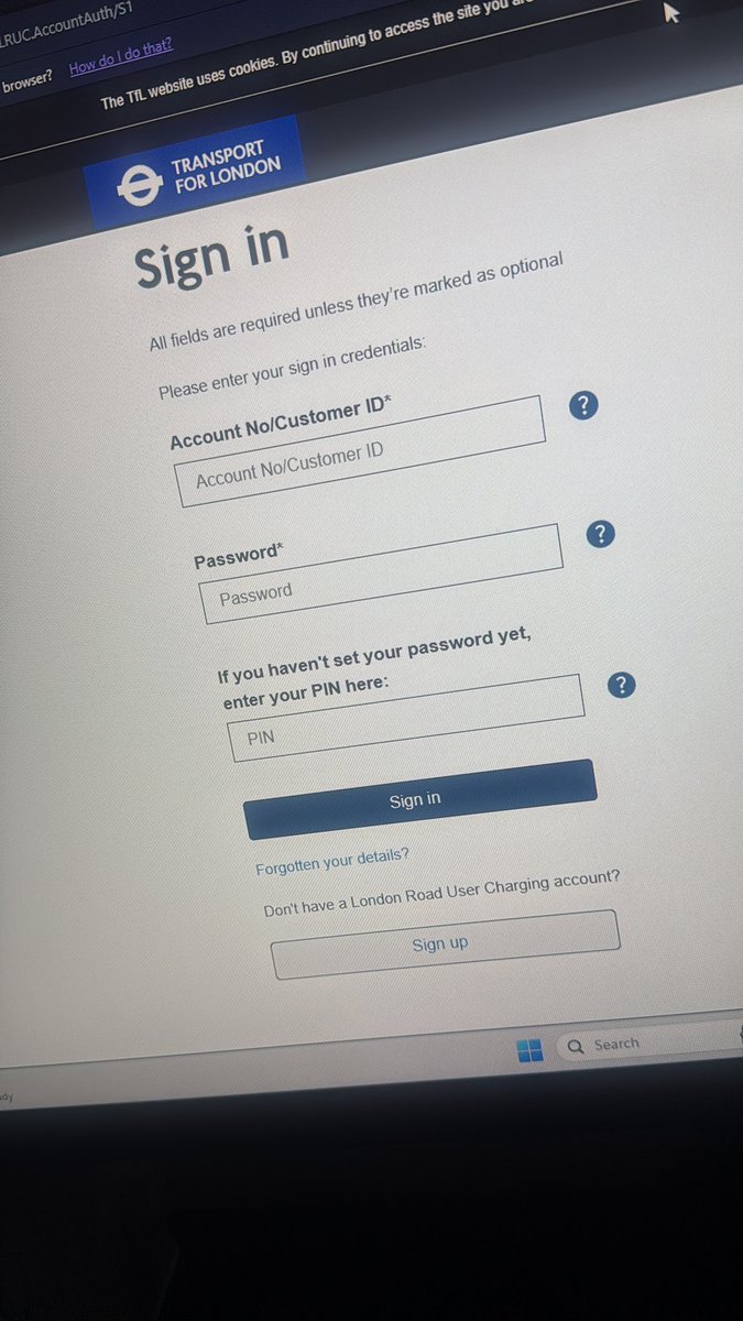 It’s almost like <a href="/TfL/">TfL</a> want us to pay these fines, nothing about the website and it’s information is straight forward, I’m trying to create an account but keep getting error messages, I’ve never come across a system so complicated when it comes to paying or setting up account! SMH