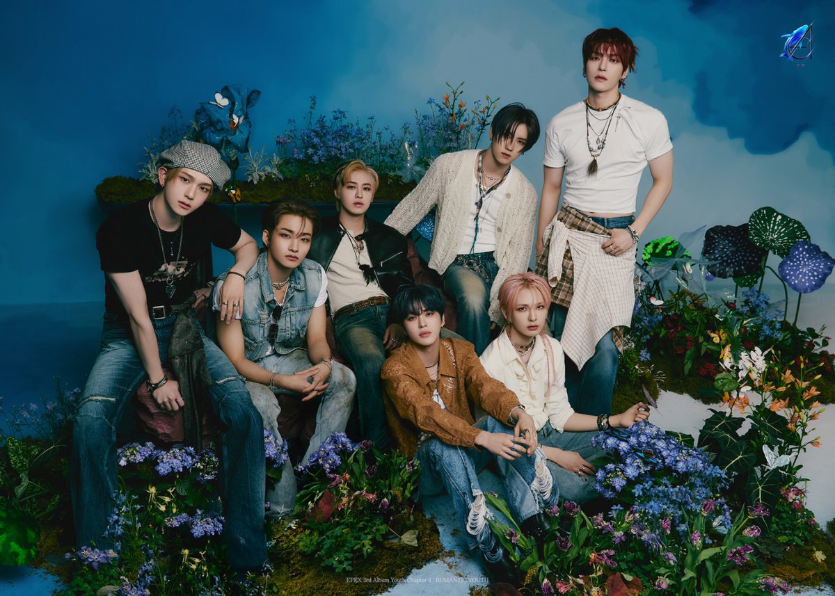 [📀]
EPEX 3rd Album 

소화(韶華) 3장 : 낭만 청춘 
(Youth Chapter 3 : ROMANTIC YOUTH)

Group Concept Photo 2

2025.07.28 6PM

#EPEX #이펙스 #Eight_Apex #韶華 #소화 #ROMANTICYOUTH #낭만청춘 #위시 #뮤 #아민 #백승 #에이든 #예왕 #제프