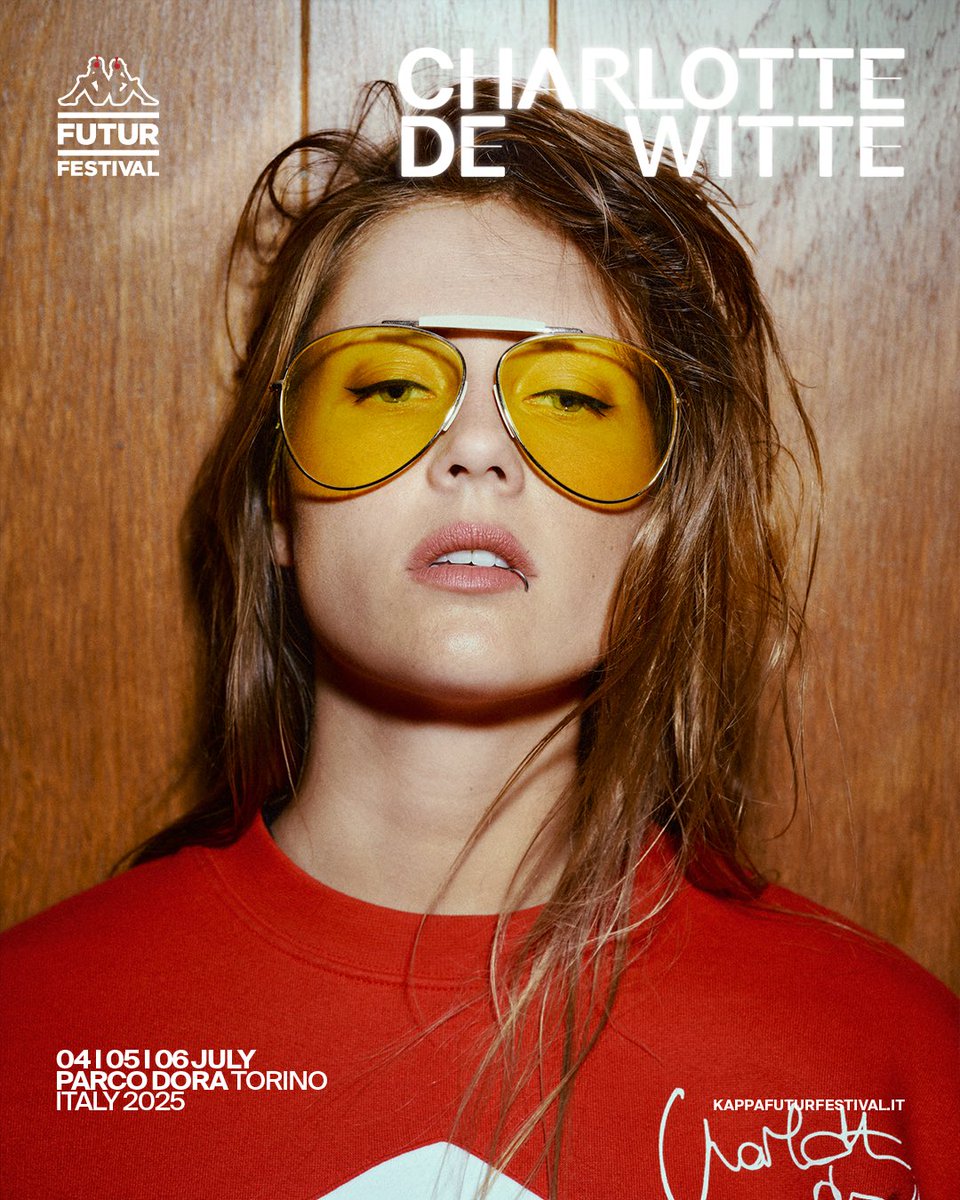 CharlottedWitte's tweet image. See you later today at Kappa Futur Festival 🤌🏼🇮🇹 kappafuturfestival.it/en/tickets