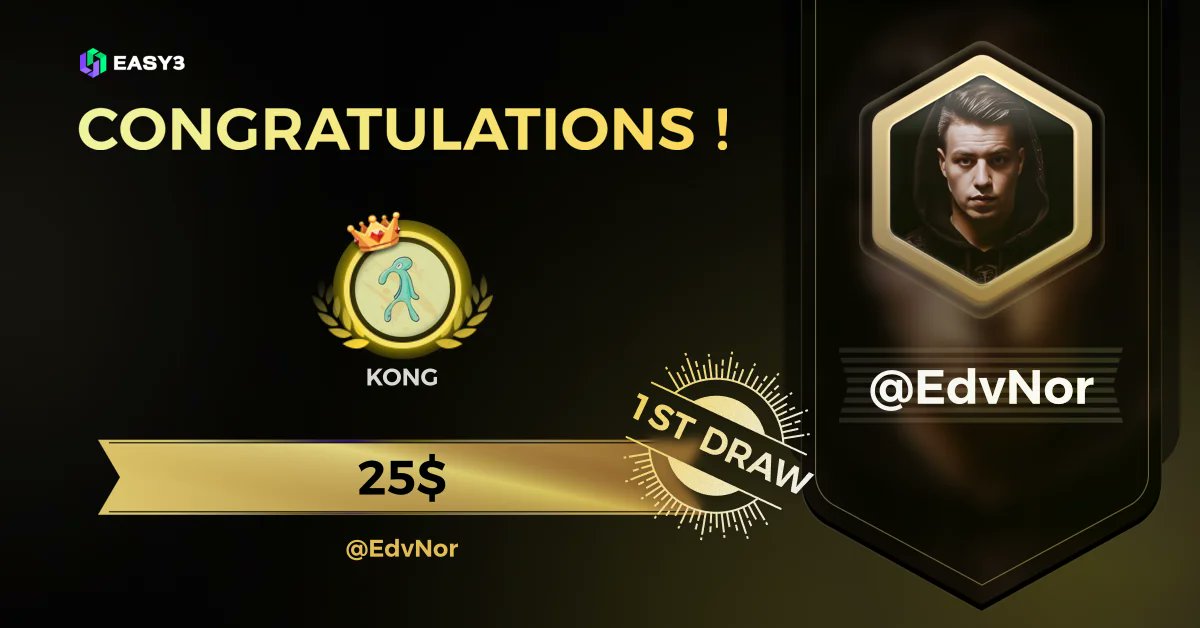 🏆Congratulations!
<a href="/papanicolaours/">KONG</a> 
DRAW ID - 67WB7X
