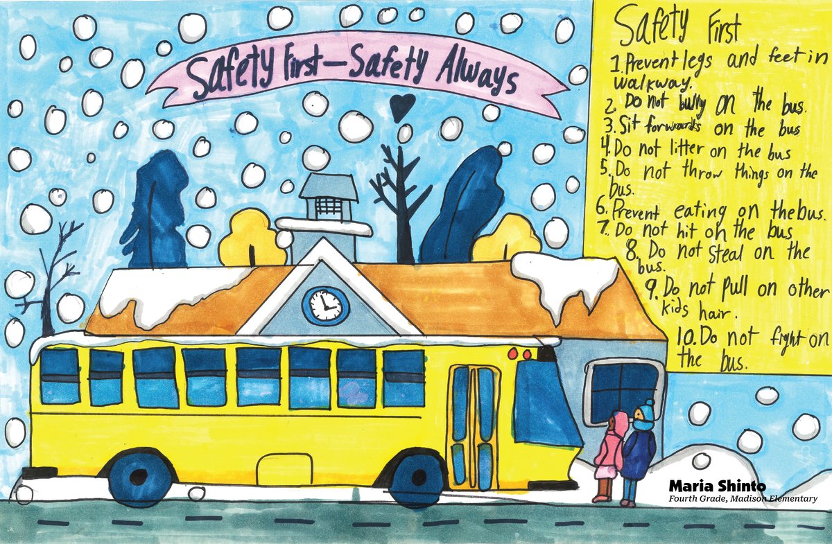 Anoka-Hennepin (@ahschools) on Twitter photo Eight Anoka-Hennepin students took first place, and one placed second in the 2025 Minnesota Bus Safety Poster Contest. All students have been invited to attend a <a href="/Twins/">Minnesota Twins</a> to be recognized for their outstanding work. Learn more: bit.ly/4kjF6rG Eight Anoka-Hennepin students took first place, and one placed second in the 2025 Minnesota Bus Safety Poster Contest. All students have been invited to attend a <a href="/Twins/">Minnesota Twins</a> to be recognized for their outstanding work. Learn more: bit.ly/4kjF6rG
