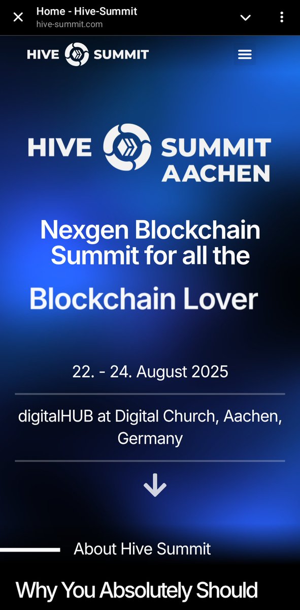 MetalGrow's tweet photo. Okay folks good news!
Looks like #freechain is having its European premier and Hive-summit this August!
#hivesummit #hivepowers $hbd #crypto https://t.co/e6gyw8Mocq
