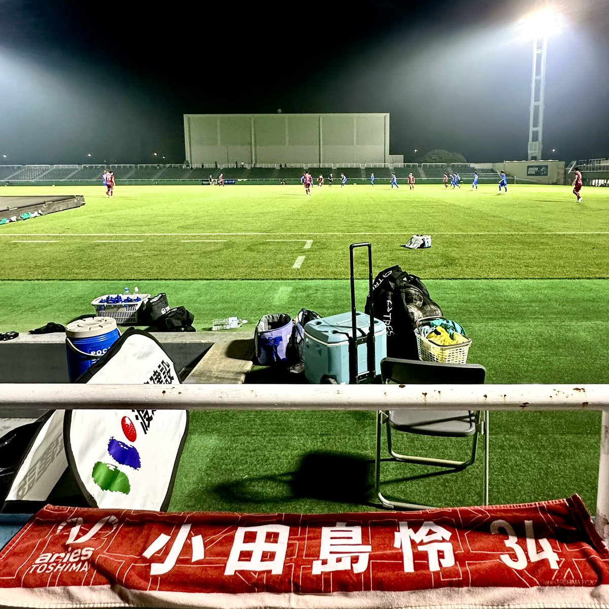 味の素フィールド西が丘でオダジの試合を観に
南葛SCに2-0で敗戦
やっぱりユニフォーム姿が似合うね
次は勝とう🔥

<a href="/odajima0610/">小田島怜/Ryo Odajima</a> 
#小田島怜
#エリース豊島FC
#沖縄SV
#いわきFC
#相模原SC