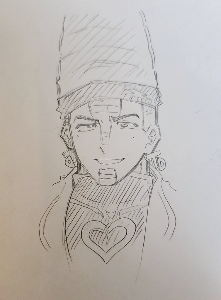 _v_arious_'s tweet image. #ジョジョラーさんと繋がりたい
 #ジョジョラー自己紹介シート

ちょっと久しぶりに更新です！
一緒に載っける絵アナログ多い…