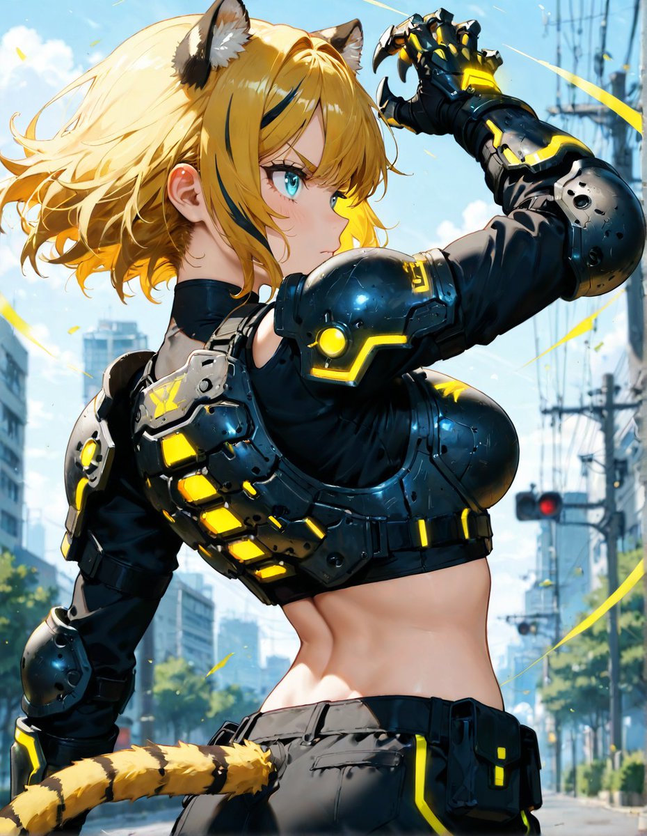 サイバービーストシリーズ。

トラ娘。