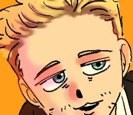 目の色素が薄い人達の目を描く時は基本白抜きか半月型で瞳を書いているんだけど(1,2) ぶらぴのキャラを描く時は塗りつぶしてるんですよ〜(3,4)