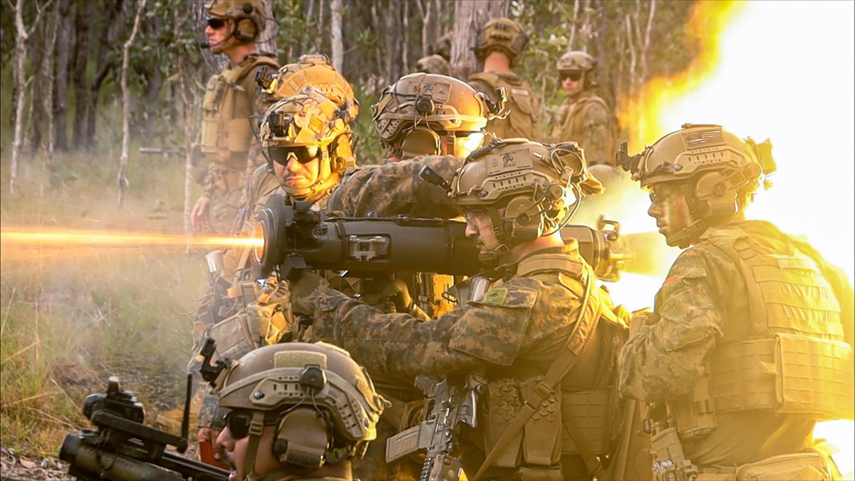 31stMeu's tweet image. 馃搷Shoalwater Bay Training Area, Queensland, Australia, June 23, 2025.
U.S. Marines with BLT 1/7, 31st MEU, train to showcase tactical proficiency and lethal firepower, reinforcing their combat readiness.
(@USMC 馃摳 by Lance Cpl. Victor Gurrola)
@USNavy
@INDOPACOM
@DeptofDefense