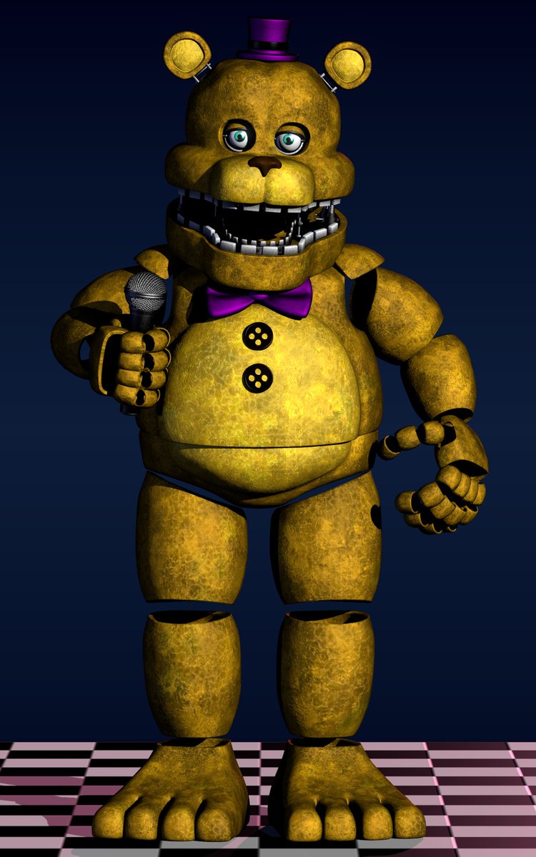 atticted1's tweet image. Observe. my, Fredbear. Work in progress endo but suit is done!
#FNAF #Fredbear