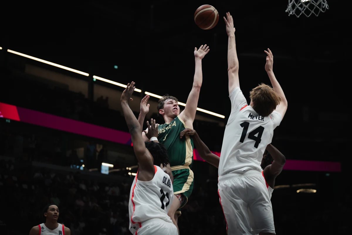 Jacob finished with 8 PTS, 7 REB, 2 AST, 3 STL and was a +2 in a tight setback against Canada this morning. Furphy and 🇦🇺 finish 6th at the U19 World Cup.
