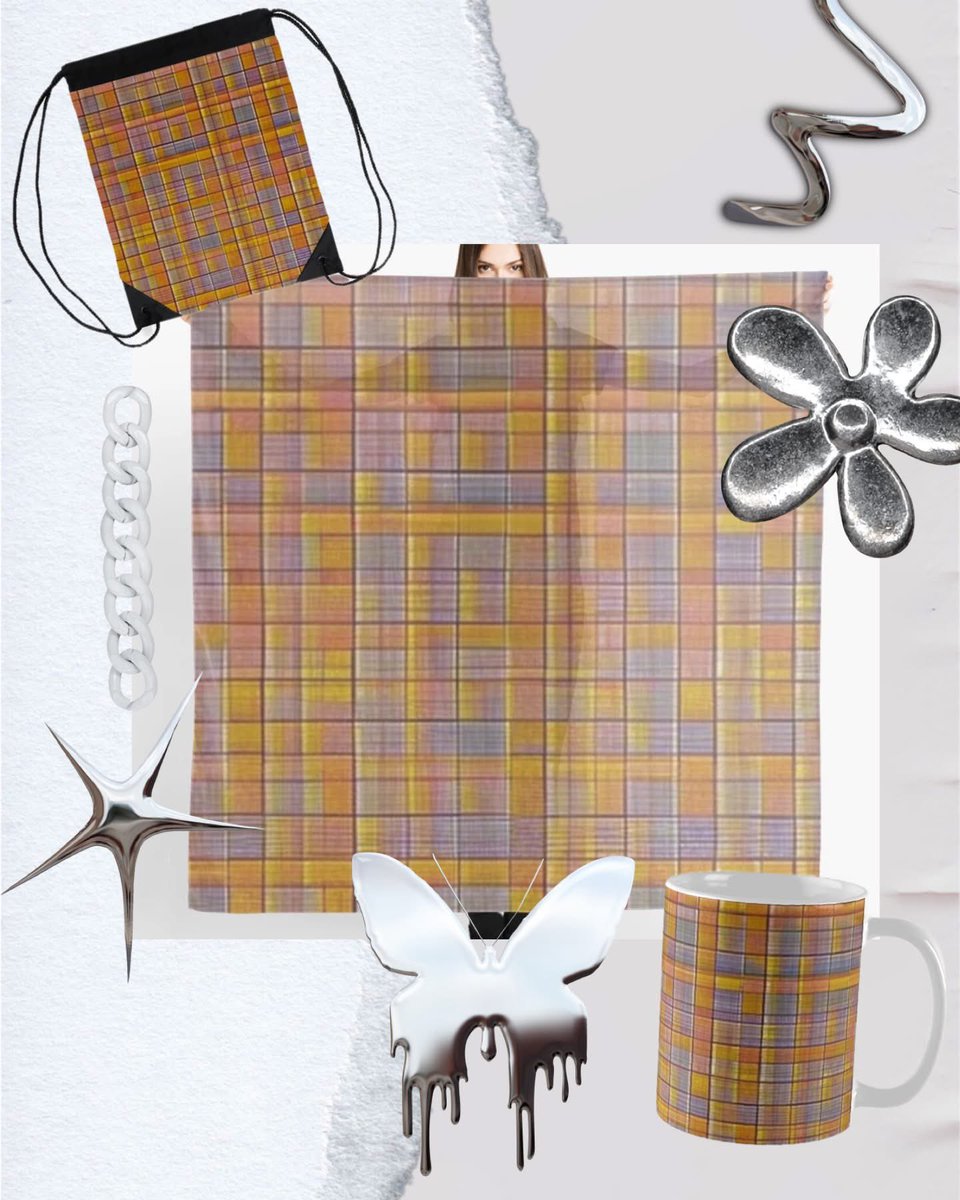 MoxisWater0461's tweet image. This soft plaid design brings cozy colors to life. Find it on scarves, mugs and more:
redbubble.com/shop/ap/154448…

#PlaidPattern #AutumnStyle #ColorHarmony #IndieDesigns #MoxisWatercolor