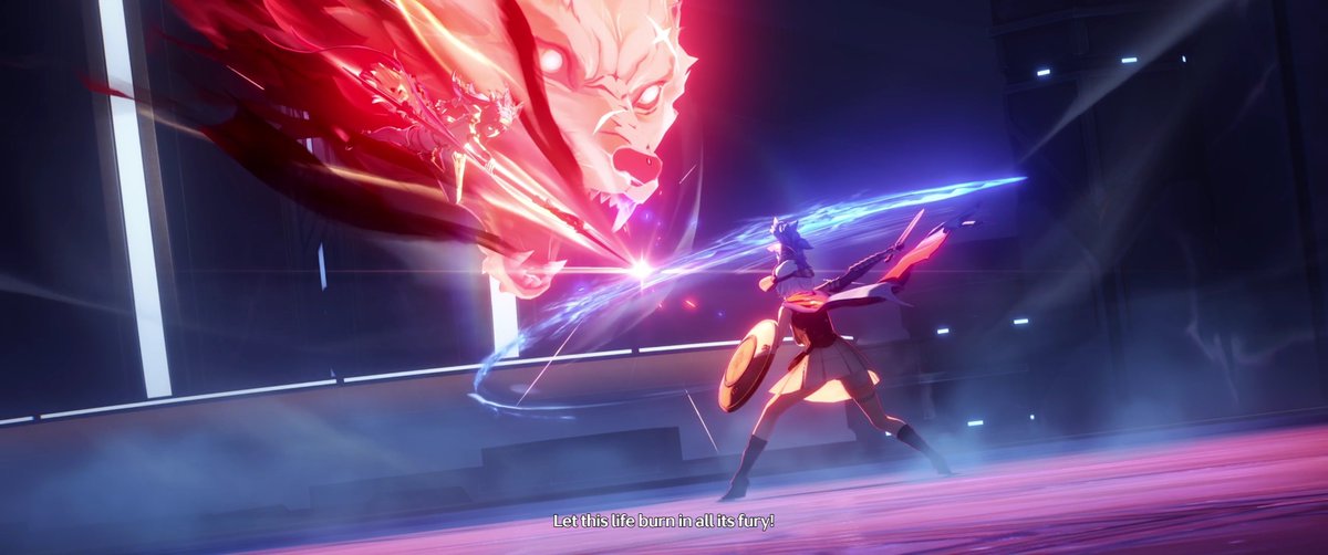 Taking the aftermath little story with Lupa as a basis damn. 
Like post something from the fight at least.