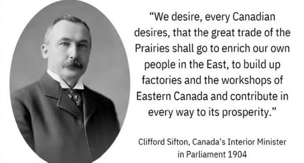 AlbertaStrong65's tweet image. Good Morning Alberta!!!
The West is but a resource to be used and harvested for the good of the east.
But I’m just a Alberta redneck.
Dont believe me.