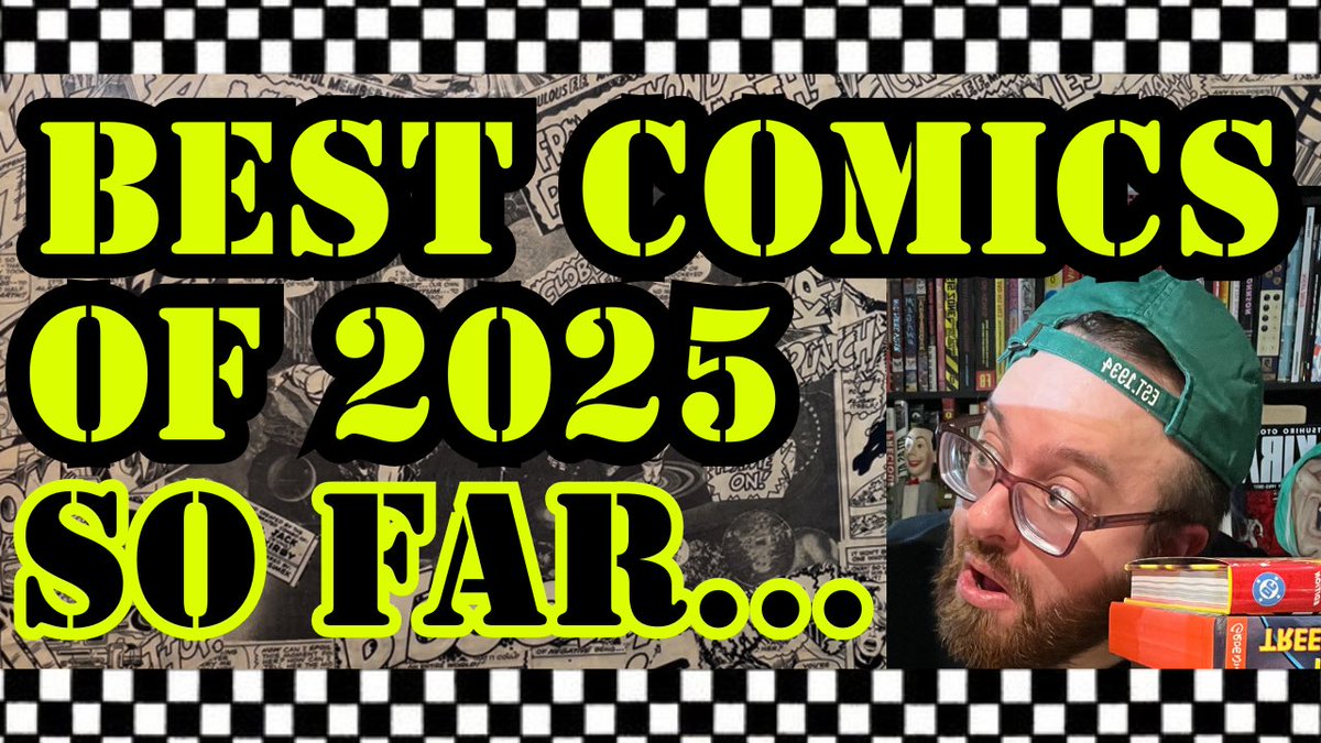 TMtalkscomics's tweet image. Check out my FAVORITE comics that I’ve read in 2025… SO FAR!
Ft. Comics from @xaimeh, @LivingtheLine_, @fantagraphics, @JackKirbyMuseum, @CyrilLieron, @AlexGrahamArt, @ComicsTitan and more!
Watch the video here:
youtu.be/kvYDlj6aW2o?si…