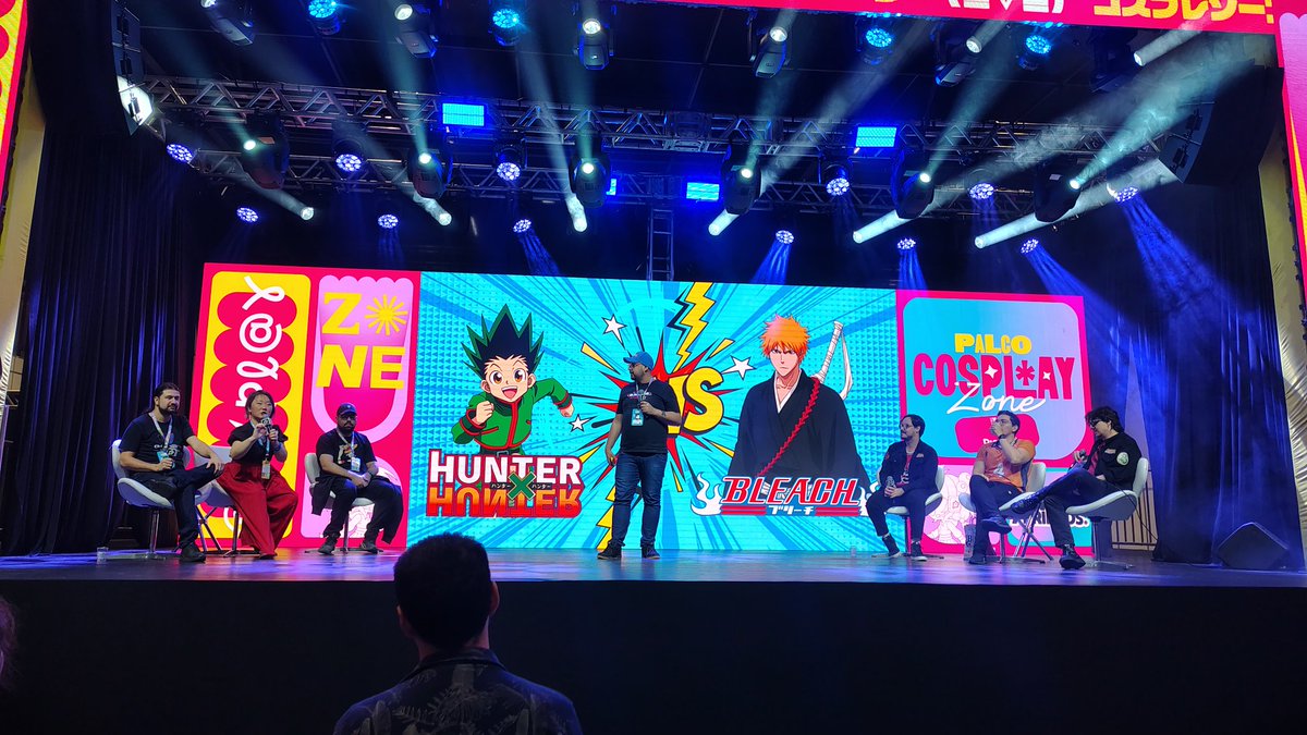 🥊 O último dia de Anime Friends 2025 está começando, e vai começar o duelo "Batalha de Shonens": de um lado a galera do <a href="/overdriveanimes/">Animes Overdrive</a>, do outro o pessoal do <a href="/MDAPod/">MDA - Mundo dos Animes</a> | <a href="/chadetrovao/">Chá de Trovão</a>!

😬 Tema acirrado, animes dos anos 90/2000 e atualidade.

📸 Fotos por <a href="/SuetsuguYuri/">Yuri Suetsugu | Social Media, Redator e Creator</a>
#AF25