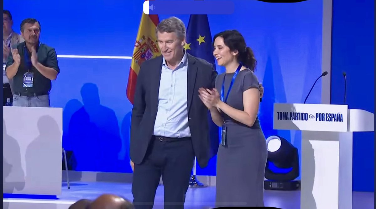 Toni Martín (@toni_miglesias) on Twitter photo Desde mi punto de vista (que era estupendo 😁) ovación cerrada para <a href="/NunezFeijoo/">Alberto Núñez Feijóo</a> .
#TomaPartidoPorEspaña Desde mi punto de vista (que era estupendo 😁) ovación cerrada para <a href="/NunezFeijoo/">Alberto Núñez Feijóo</a> .
#TomaPartidoPorEspaña