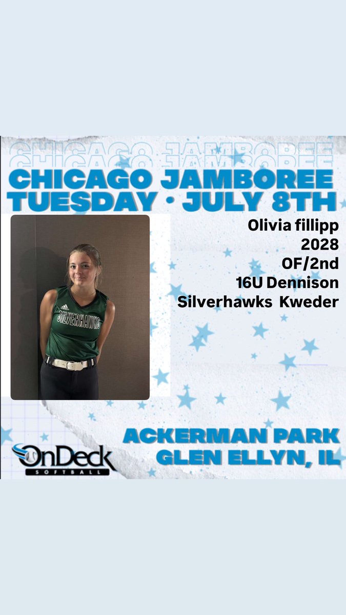 After a long week in Indy, I am so excited for the <a href="/ondecksoftball/">OnDeck Softball 🥎</a> Chicago Jamboree coming up this Tuesday! <a href="/SilverHawkSball/">Silver Hawks</a> <a href="/CoachSelena20/">Selena</a>