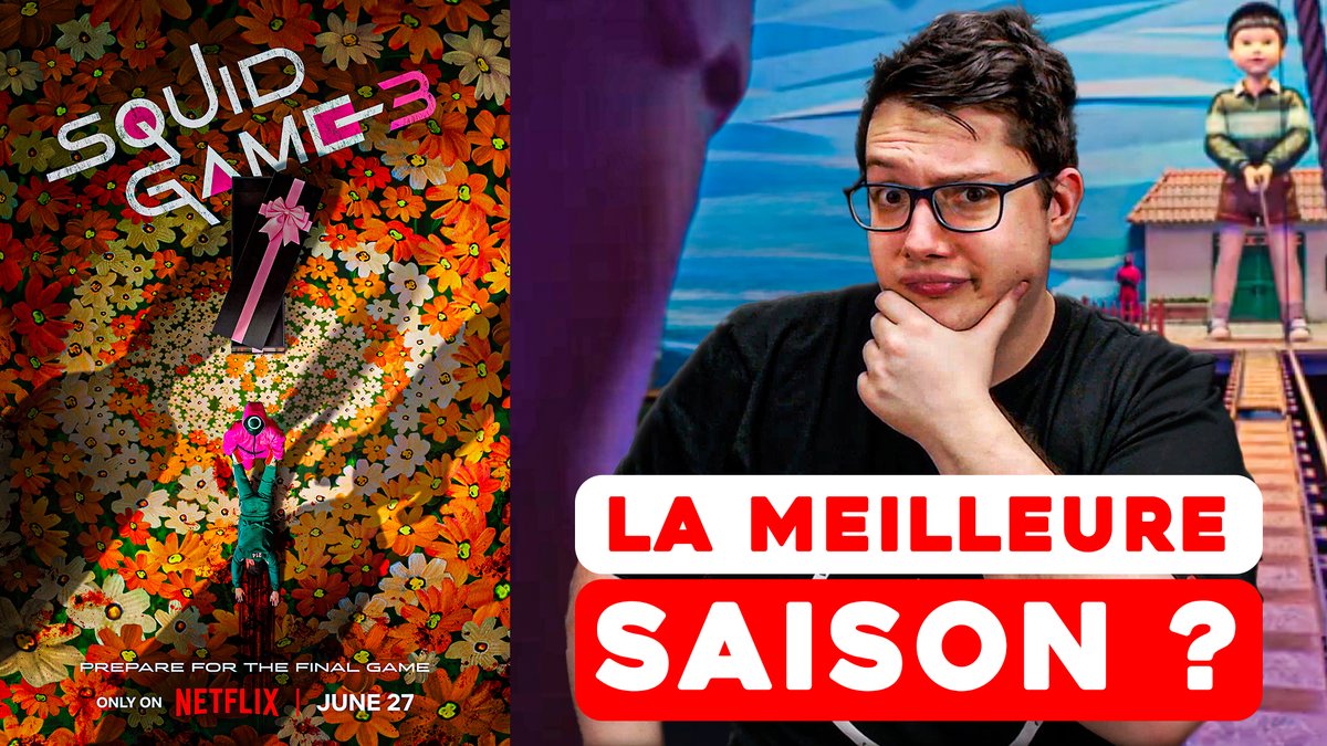 Anthox_OneLife's tweet image. Un bon tremplin au Squid Game Universe ❓🤑
🔴 J’en parle sur ma critique de cette saison 3 de Squid Game disponible sur YouTube ❗️ 🔥
⬇️ Lien en commentaire ⬇️
#SquidGame #SquidGame3 #Netflix